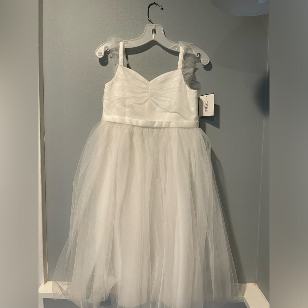 David’s Bridal Tulle Flower girl dress